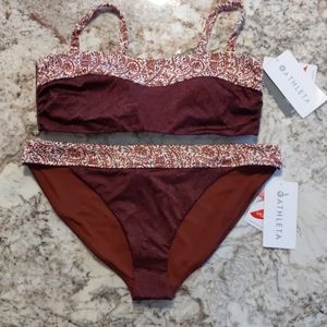 NWT Athleta Large 2 Piece Bikini